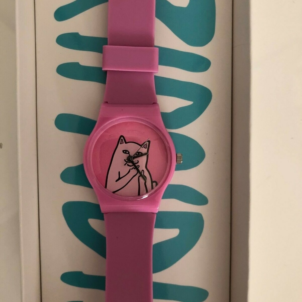 RIPNDIP Lord Nermal Watch Men Women Cat Analog - Picture 5 of 8